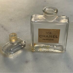 Vintage Chanel  Perfume Bottle.